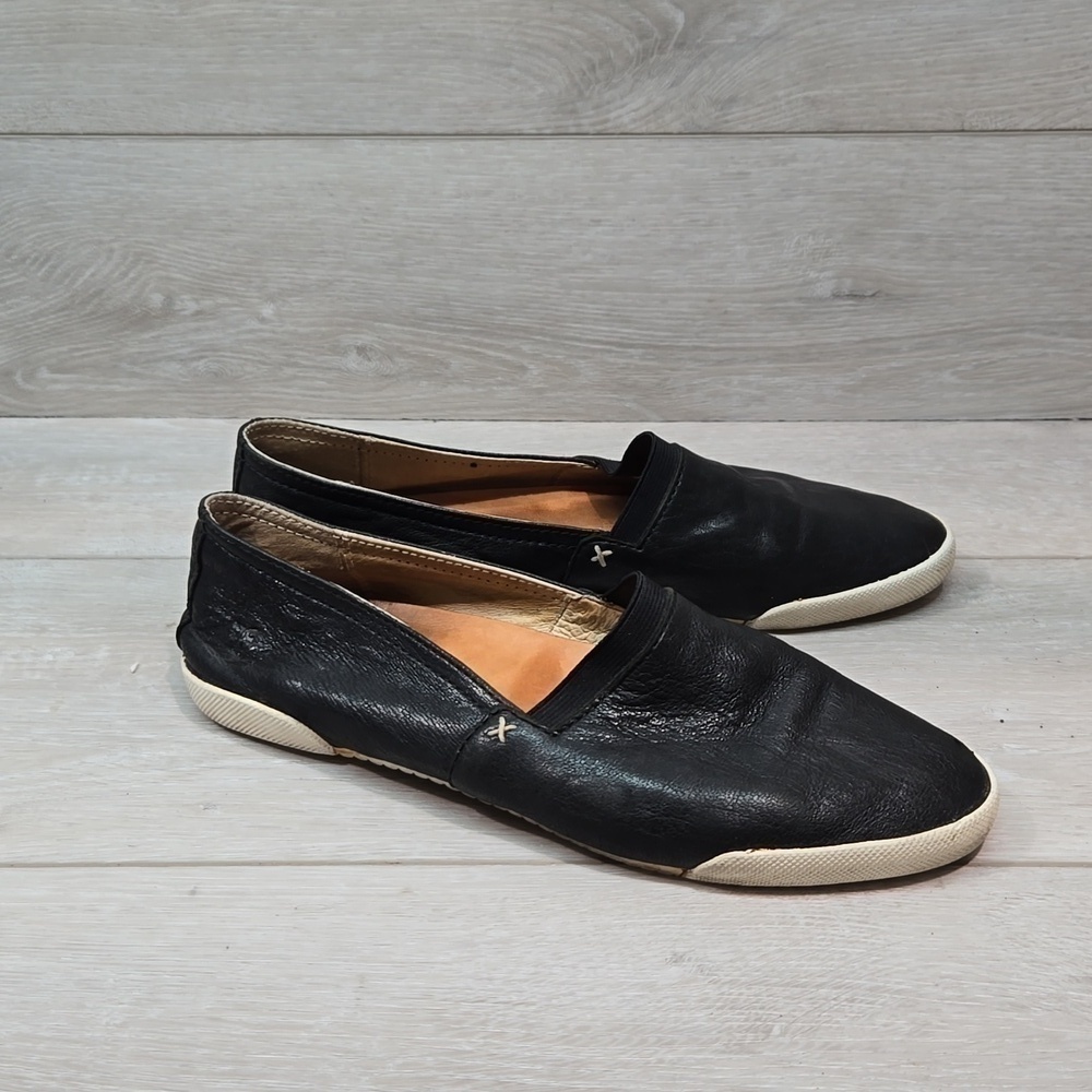 Frye Women Leather Loafer Slip on flats shoes sz 8M